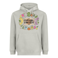 Moon Dust cozy book girl club Heavyweight Hoodie - MaliasSmallBusiness