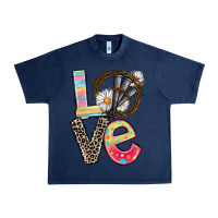 Navy Love crown of thorns Easter Day Urban Heavy Tee - CowGirlArtShop