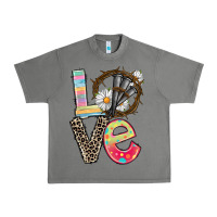 Tornado Love crown of thorns Easter Day Urban Heavy Tee - CowGirlArtShop