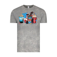 Cloud Rock usa coffee cups Vintage Tee - Zillion Design Studio
