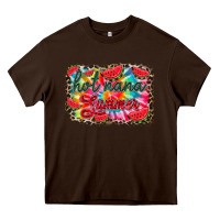 Chocolate Brown Hot nana summer Heavy Core Tee - RacoonDesign