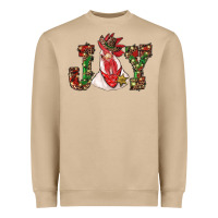 Mushroom christmas joy with rooster Heavyweight Sweatshirt - RanaPortraitStore