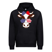 Black Cow 4Th Of July Independence Day Urban Hoodie - Bettercallsaul