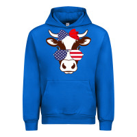Cobalt Cow 4Th Of July Independence Day Urban Hoodie - Bettercallsaul