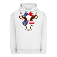 Pigment Lunar Rock Cow 4Th Of July Independence Day Urban Hoodie - Bettercallsaul