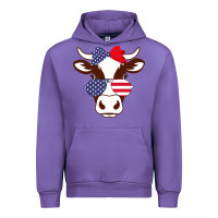 Tulip Cow 4Th Of July Independence Day Urban Hoodie - Bettercallsaul