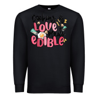 Black cooking is love made edible Premium Sweatshirt - MaliasSmallBusiness