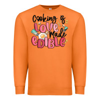 Carrot cooking is love made edible Premium Sweatshirt - MaliasSmallBusiness