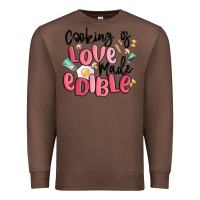 Chestnut cooking is love made edible Premium Sweatshirt - MaliasSmallBusiness
