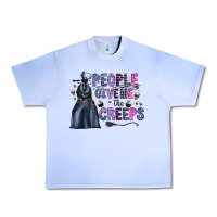 Grape Ice people give me the creeps Urban Heavy Tee - CowhideDigitalArt