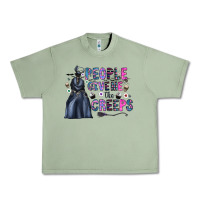 Oil Green people give me the creeps Urban Heavy Tee - CowhideDigitalArt