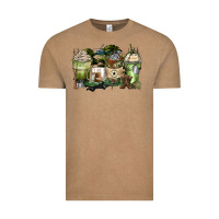 Vintage Coffee veteran coffee cups Vintage Tee - Zillion Design Studio