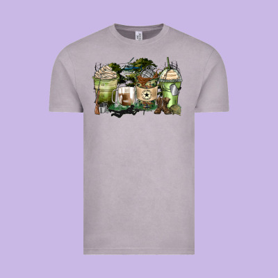 Veteran Coffee Cups Vintage Tee Designed By Zillion Design Studio