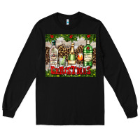 Black christmas cocktail party Long Sleeve Tee - AdoDesignShop