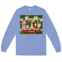 Colony Blue christmas cocktail party Long Sleeve Tee - AdoDesignShop