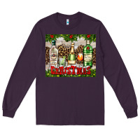 Plum christmas cocktail party Long Sleeve Tee - AdoDesignShop