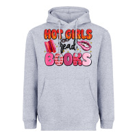 Hot Girls Read Books Heavyweight Hoodie | Teevron