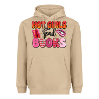 Mushroom hot girls read books Heavyweight Hoodie - MaliasSmallBusiness