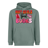 Sage hot girls read books Heavyweight Hoodie - MaliasSmallBusiness