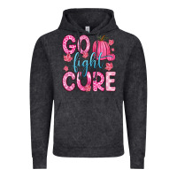 Vintage Black go fight cure Vintage Hoodie - Zillion Design Studio