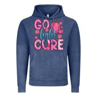 Vintage Denim go fight cure Vintage Hoodie - Zillion Design Studio