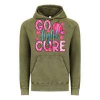 Vintage Olive go fight cure Vintage Hoodie - Zillion Design Studio
