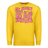 Lemon my whole vibes on do not disturb Premium Sweatshirt - MaliasSmallBusiness