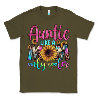 Army Green auntie like a mom Classic Tee - JahusDesignShop