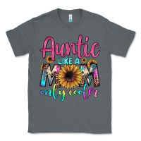 Charcoal Heather auntie like a mom Classic Tee - JahusDesignShop