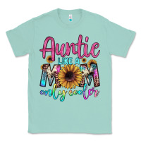 Seafoam auntie like a mom Classic Tee - JahusDesignShop
