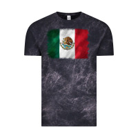 Cloud Black mexican flag Vintage Tee - CTS Tumbler Store
