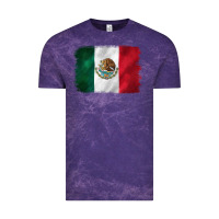 Cloud Purple mexican flag Vintage Tee - CTS Tumbler Store