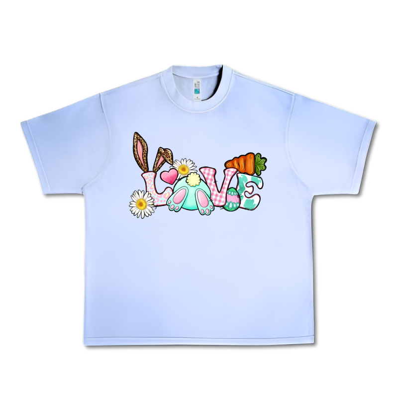 Love Easter Bunny Easter Day Urban Heavy Tee by CowGirlArtShop | Teevron