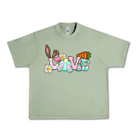 Oil Green Love Easter bunny Easter Day Urban Heavy Tee - CowGirlArtShop