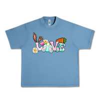 Pebble Blue Love Easter bunny Easter Day Urban Heavy Tee - CowGirlArtShop