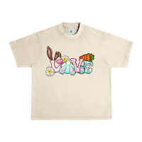 Sandshell Love Easter bunny Easter Day Urban Heavy Tee - CowGirlArtShop
