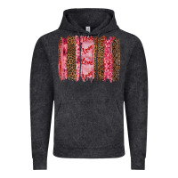 Vintage Black valentine's day love brushstrokes Vintage Hoodie - RanaPortraitStore