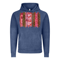 Vintage Denim valentine's day love brushstrokes Vintage Hoodie - RanaPortraitStore