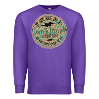 Purple if we are in a don't laugh situation Premium Sweatshirt - MaliasSmallBusiness