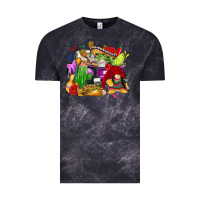 Cloud Black mexican gnomes truck Vintage Tee - CTS Tumbler Store