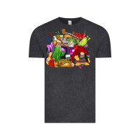 Vintage Black mexican gnomes truck Vintage Tee - CTS Tumbler Store