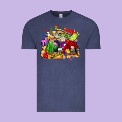 Mexican Gnomes Truck Vintage Tee Designed By Cts Tumbler Store