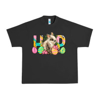 Pigment Black Hop Rabbit Easter Urban Heavy Tee - Neo Western