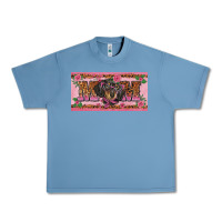 Pebble Blue danchshund mom license plate template Urban Heavy Tee - BarkalooDesign