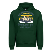 Forest Green Christian No Shadow You Wont Light Up No Mountain Urban Hoodie - Bettercallsaul