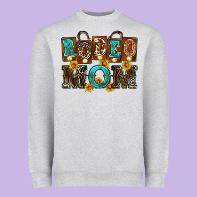 Rodeo Mom Heavyweight Sweatshirt Designed By Zillion Design Studio