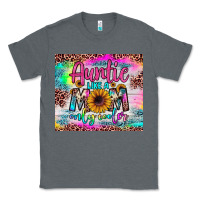 Charcoal Heather auntie like a mom Classic Tee - JahusDesignShop