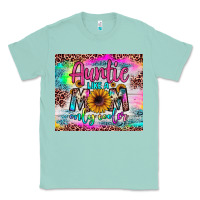 Seafoam auntie like a mom Classic Tee - JahusDesignShop