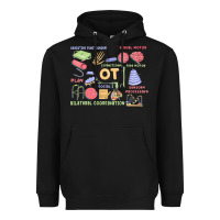 Black biliteral coordintiom Heavyweight Hoodie - MaliasSmallBusiness