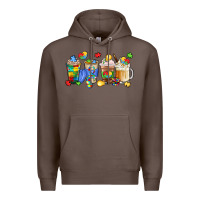 Coffee image title puzzlethemed beverages and accessories Premium Hoodie - LillyAllenDesigns